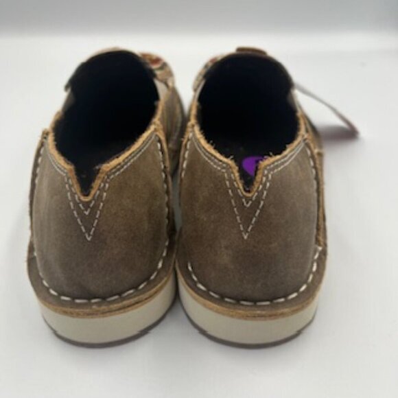 NEW Ariat Cruisers Brown Bomber Chimayo Leather Women’s Slip On Shoes Size 6.5 - Picture 11 of 13